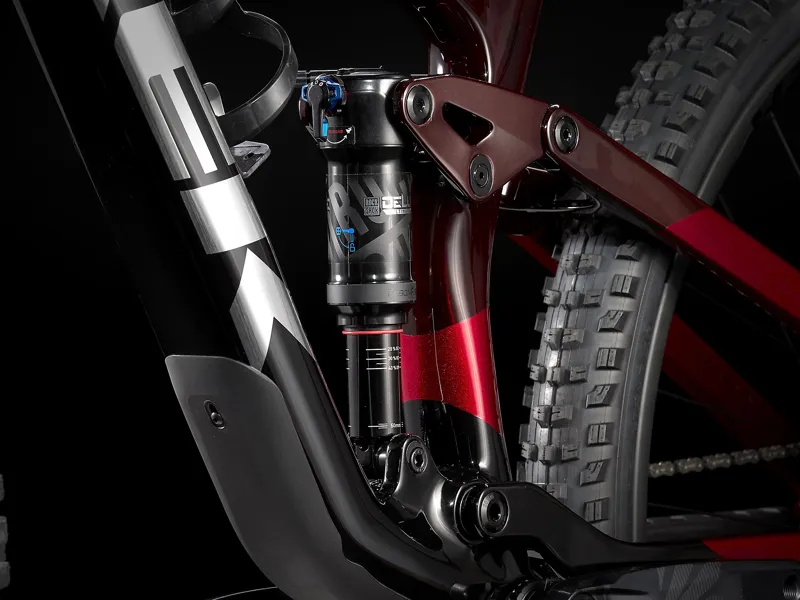 2022 Trek Top Fuel 9.8 GX AXS Full Suspension Mountain Bike Red Smoke-5